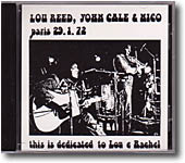 THE VELVET UNDERGROUND - CD NON UFFICIALI 39 Paris 29.1.72