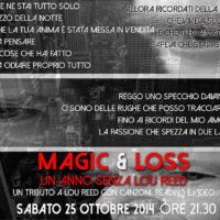 Magic & Loss: tributo a Roma il 25 Ottobre 4 Brancaleone 2014 orizzontale