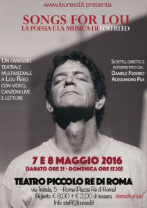 Songs for Lou: lo spettacolo i prossimi 7 e 8 Maggio 3 Songs-for-Lou-2016-WEB