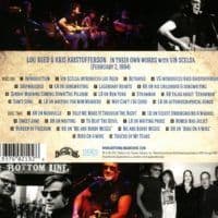 Lou Reed and Kris Kristofferson: nuovo cd live 3 Lou Reed and Kris Kristofferson: nuovo cd live 1