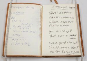 Lou Reed Archive alla NYPL 9 Screenshot 2017 10 27 Glimpses of a Working Musician3