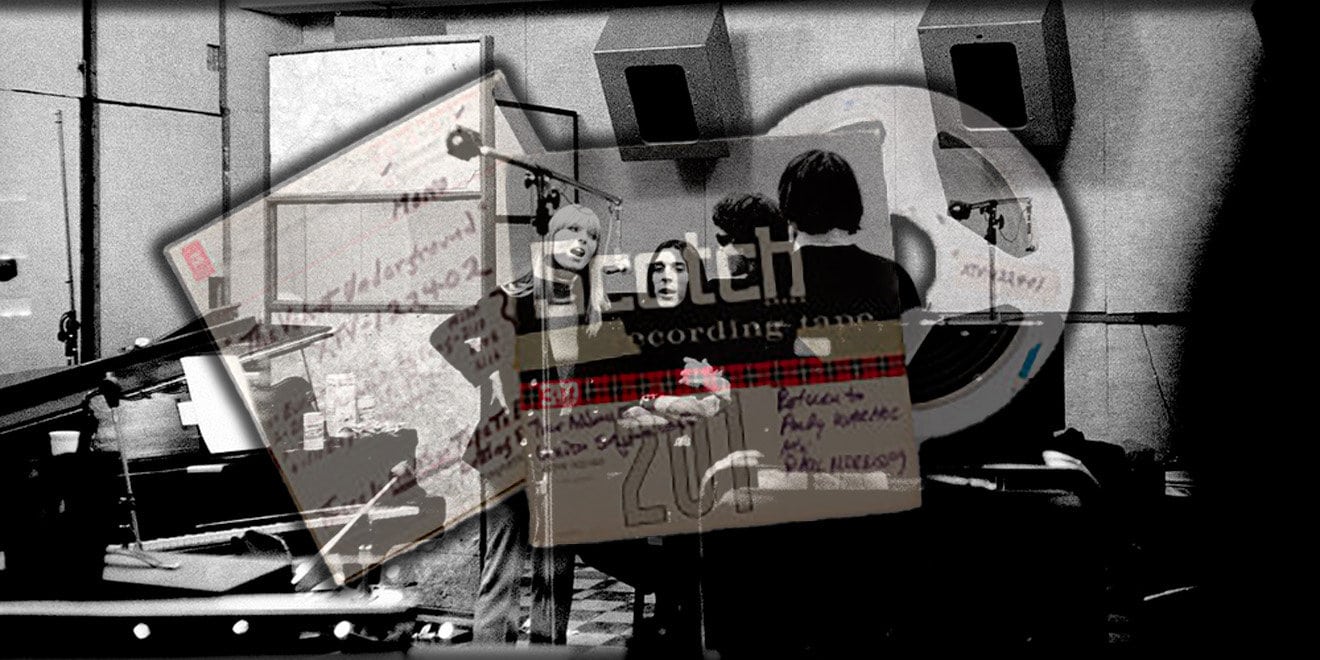 Scepter Studios: i nastri originali ritrovati e in mostra 1 scepter studios velvet underground andy warhol 2