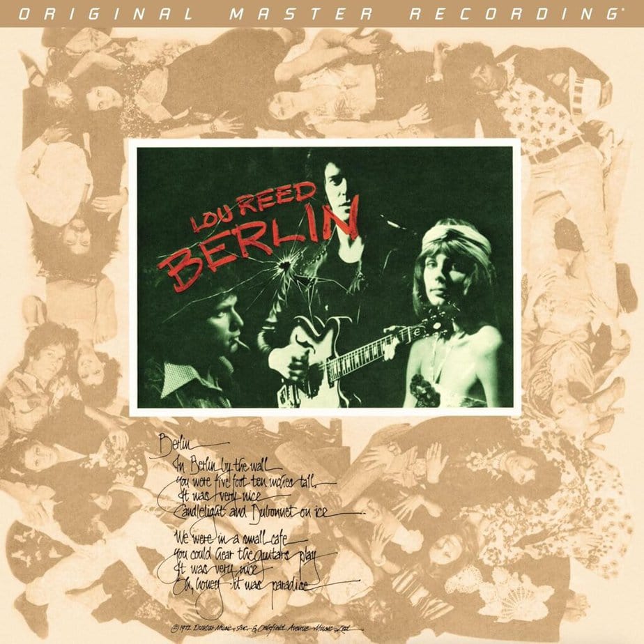 Lou Reed Berlin Original Master Recording MoFi 1